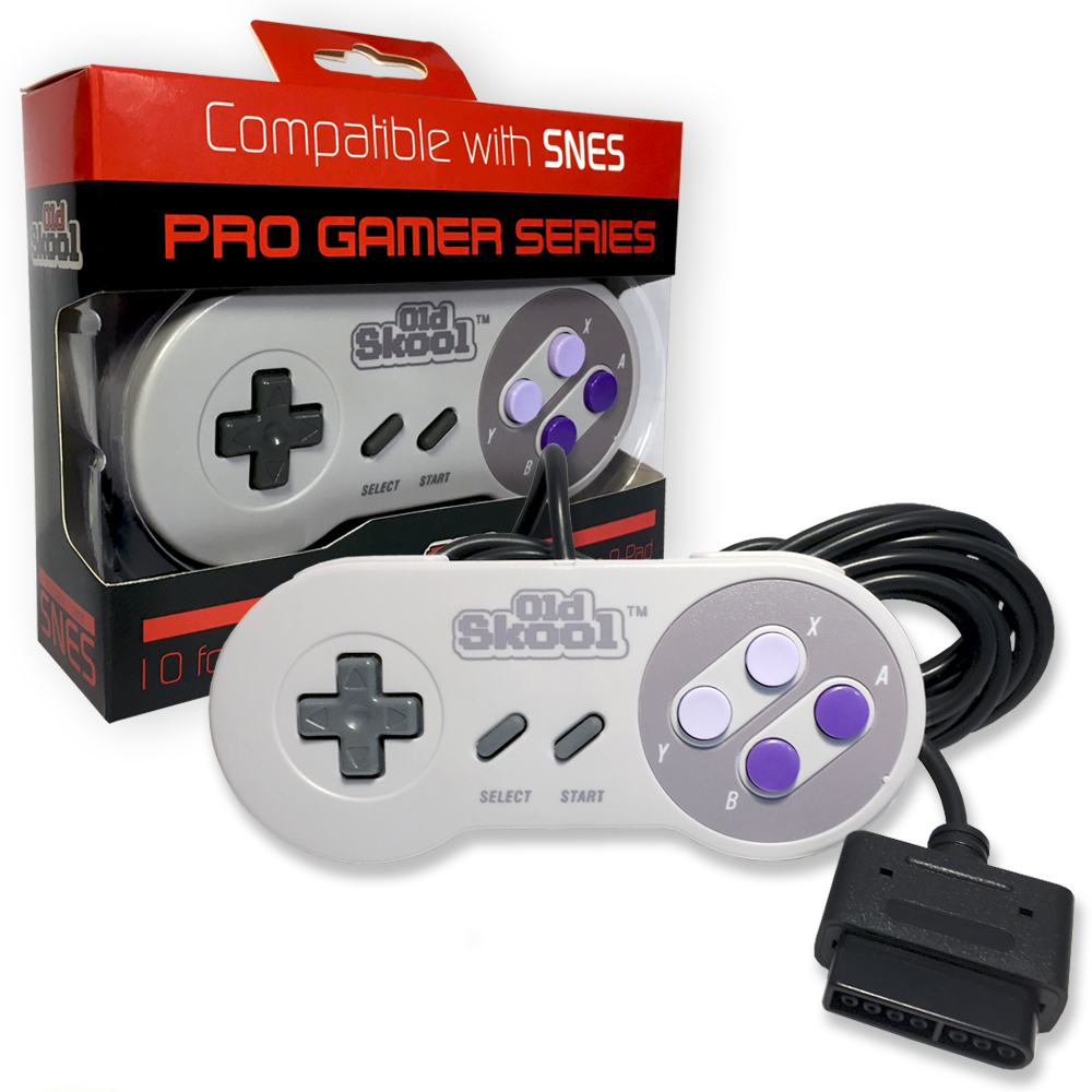 PRO GAMER SERIES SNES CONTROLLER - Old Skool