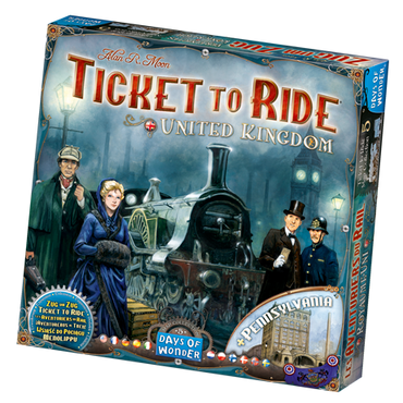 Ticket to Ride: United Kingdom + Pennsylvania